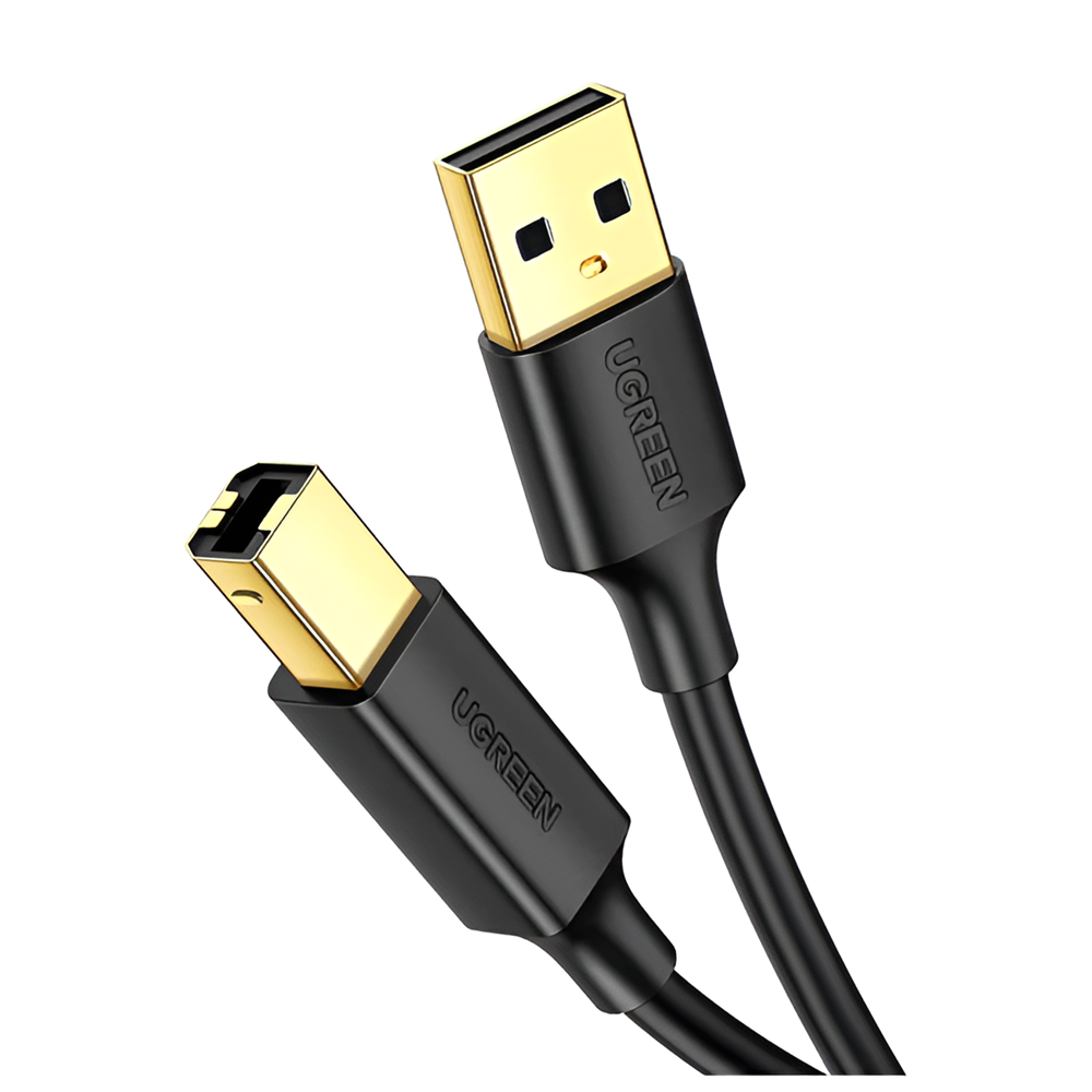 UGREEN Cable AM-BM Active USB 2.0 10M US122, Black