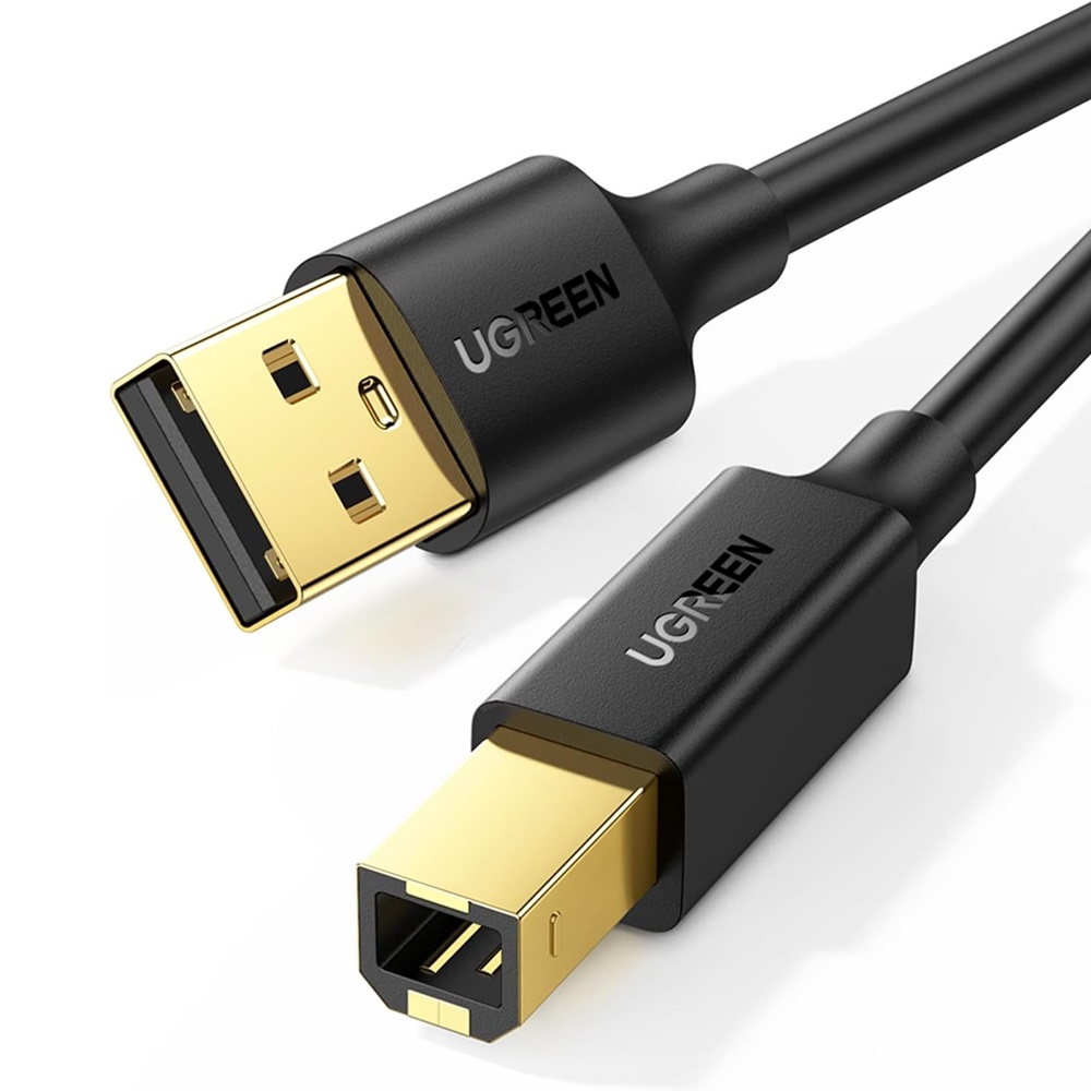 UGREEN Cable AM-BM Active USB 2.0 10M US122, Black - Image 2