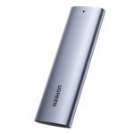 UGREEN Enclosure Type-C 3.2 Gen2 to M.2 M-Key/M+B Key NVMe PCIE 3.0 10Gbps 0.5M Cable CM400, Grey