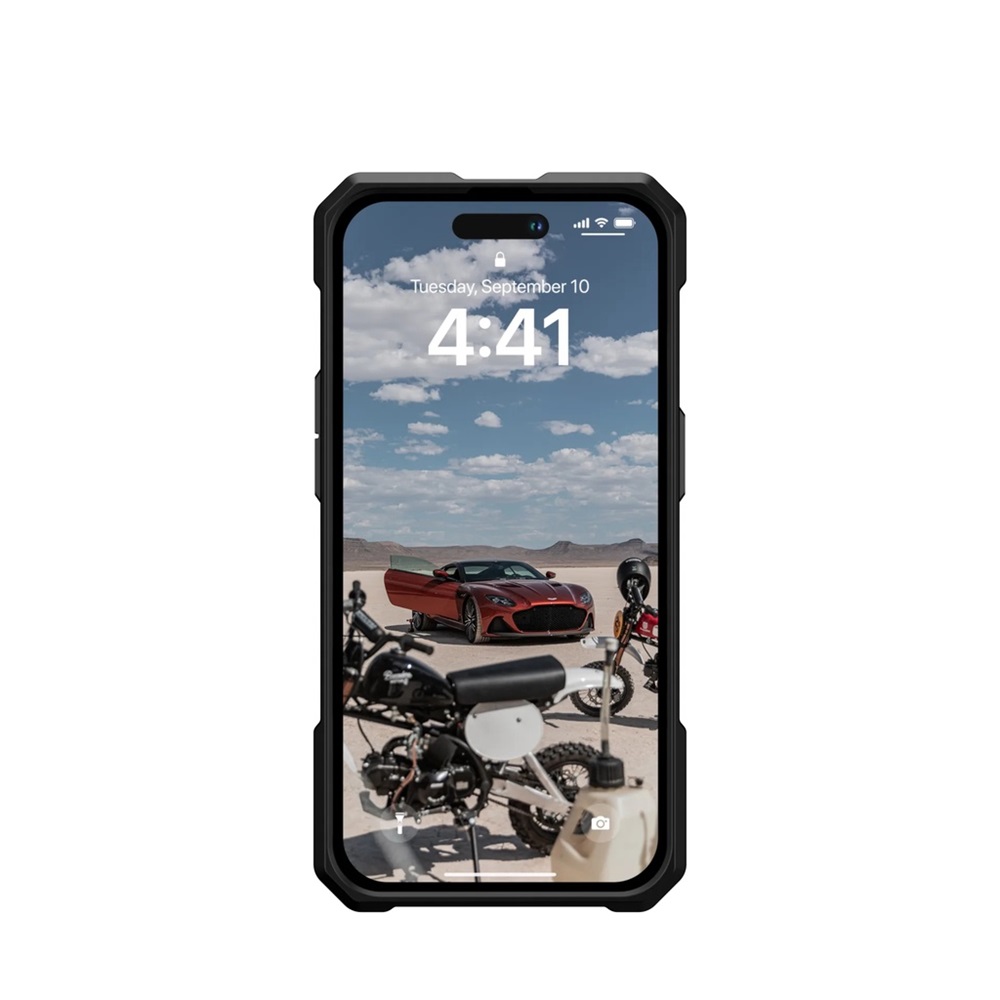UAG Case for iPhone 14 Pro with MagSafe Monarch Pro, Grey - Image 2