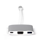 LMP USB-C(m) to VGA & USB3.0 & USB-C  charging Multiport Adapter