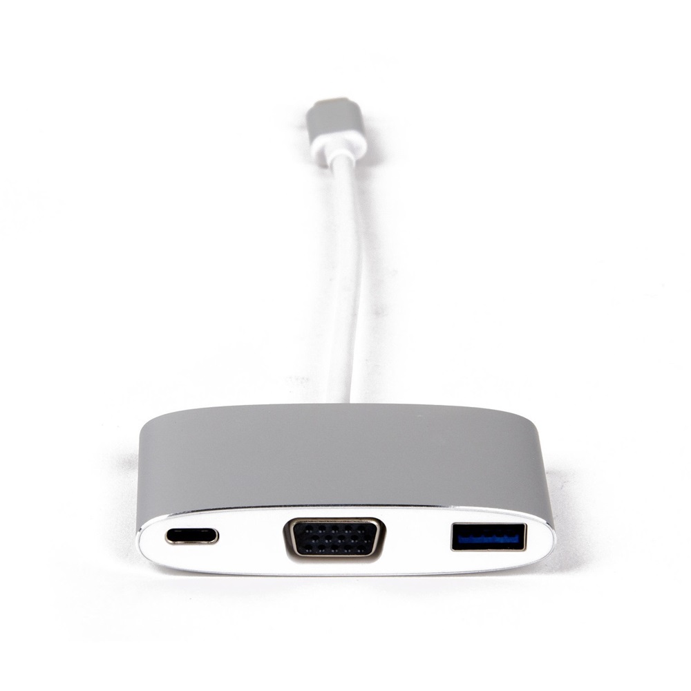LMP USB-C(m) to VGA & USB3.0 & USB-C charging Multiport Adapter