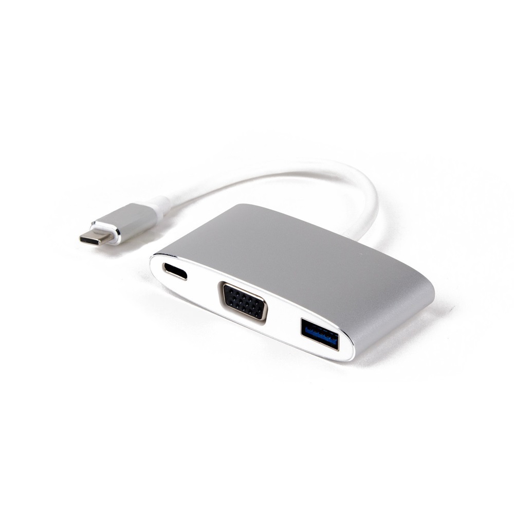 LMP USB-C(m) to VGA & USB3.0 & USB-C charging Multiport Adapter - Image 2