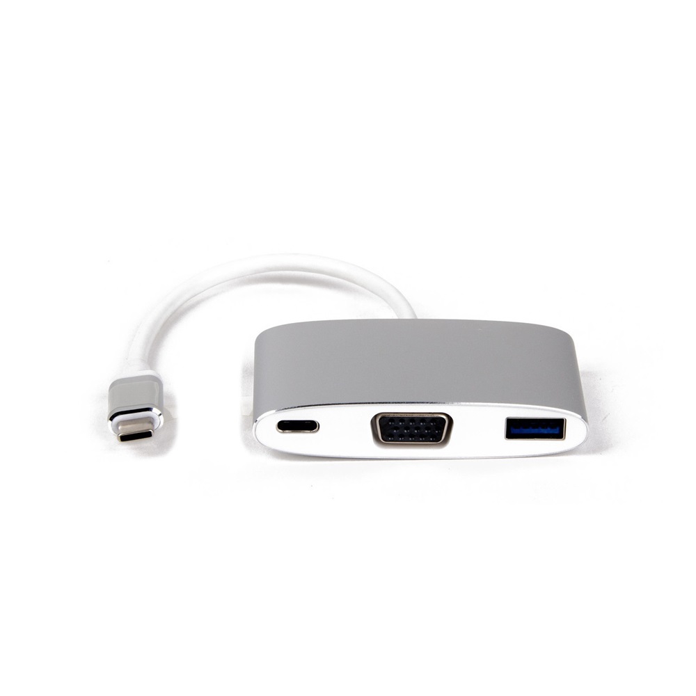 LMP USB-C(m) to VGA & USB3.0 & USB-C charging Multiport Adapter - Image 3