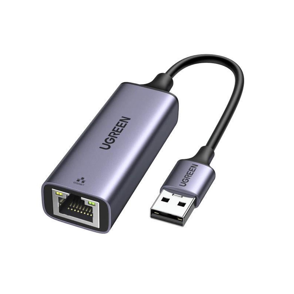 UGREEN Adapter USB 3.0 to RJ45 Gigabit Ethernet CR111, Black - Image 2