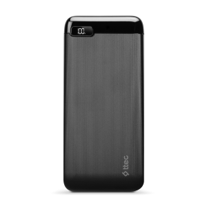 ttec Powerbank 20.000 mAh LCD Power Slim, Black