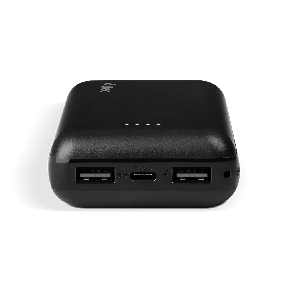 ttec Powerbank 10.000 mAh Duo ReCharger USB-C Input/Output, Black - Image 3