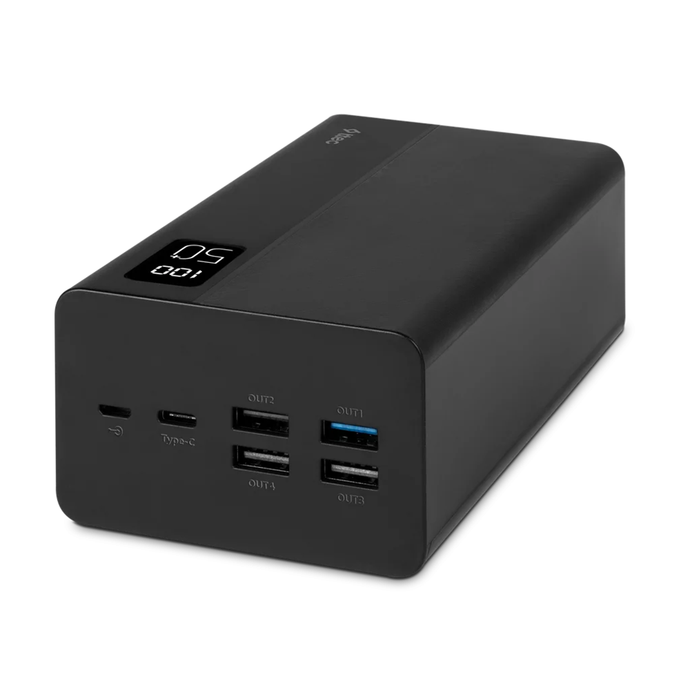 ttec Powerbank 50.000 mAh ReCharger Mega PD 20W, Black - Image 2