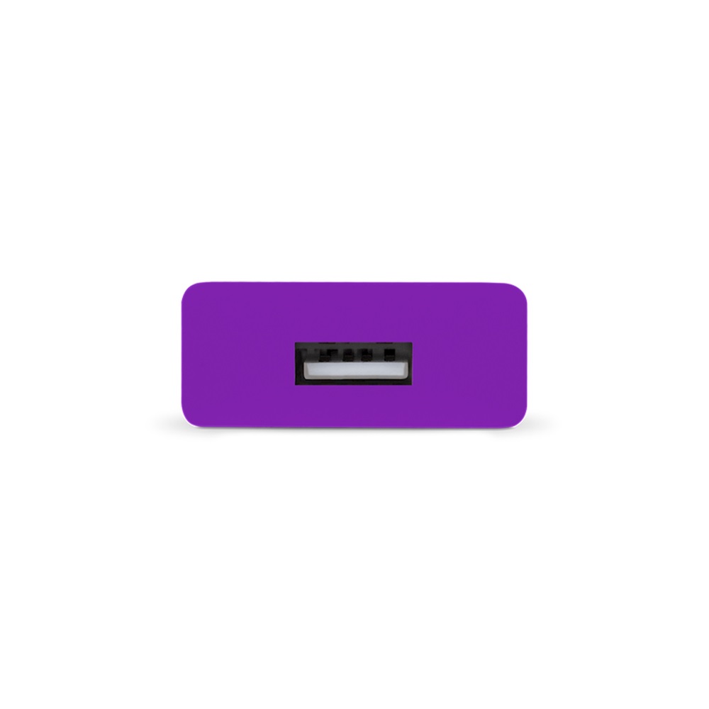 ttec Wall Charger with Cable USB to Lightning 2.4A (1.2m) Smart Travel, Purple - Image 3