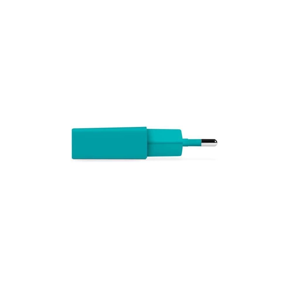 ttec Wall Charger with Cable USB to Lightning 2.4A (1.2m) Smart Travel, Turquoise - Image 3
