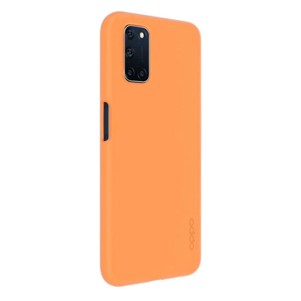 Oppo Case Liquid Silicone PC047 A72/A52 Cream Orange - Image 2