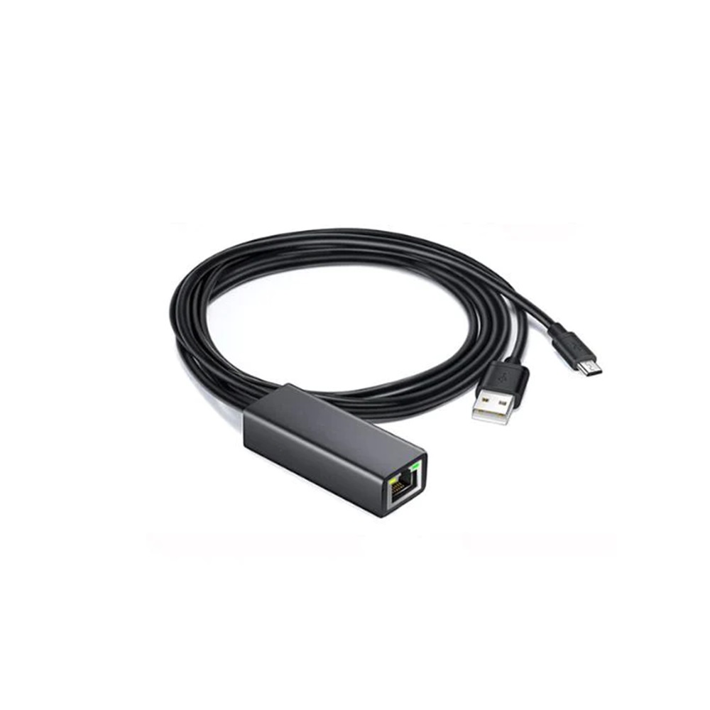 UGREEN Adapter for Chromecast Micro USB to Ethernet, Black - Image 2
