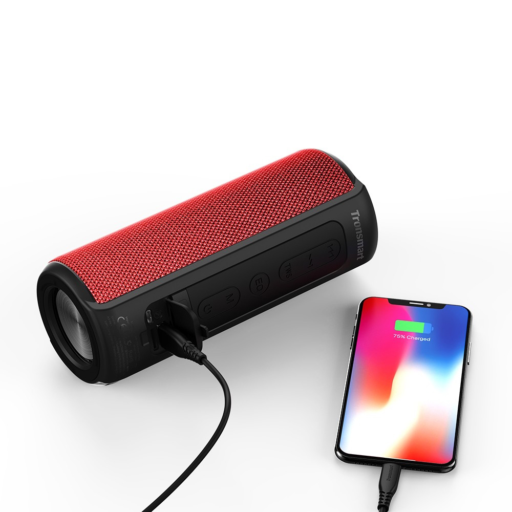 Tronsmart Wireless Speaker T6 Plus, Red - Image 3