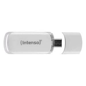 Intenso® USB Drive 3.2 Gen 1x1 (5 Gbit/s, USB-C) Flash Line 32 GB, White