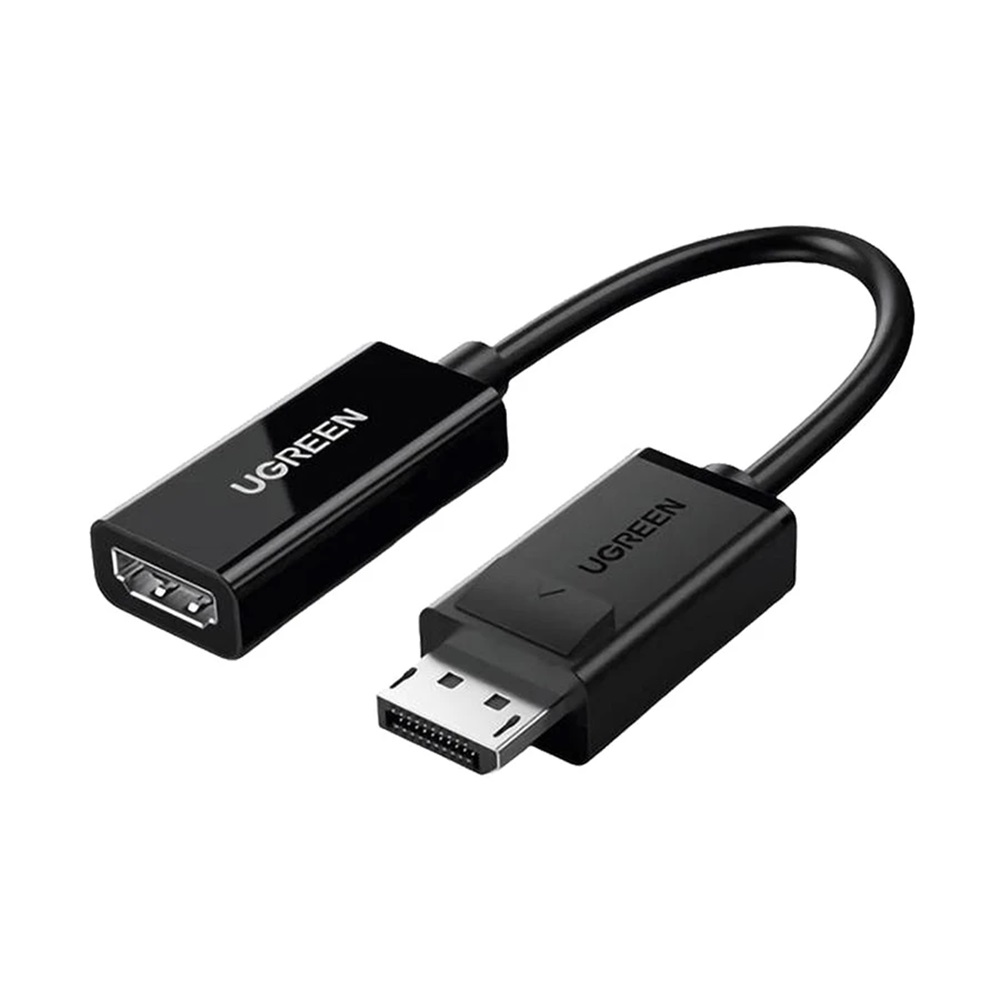 UGREEN Adapter DP-M to HDMI-F 4K@60Hz with Audio 0.25M MM137, Black - Image 2
