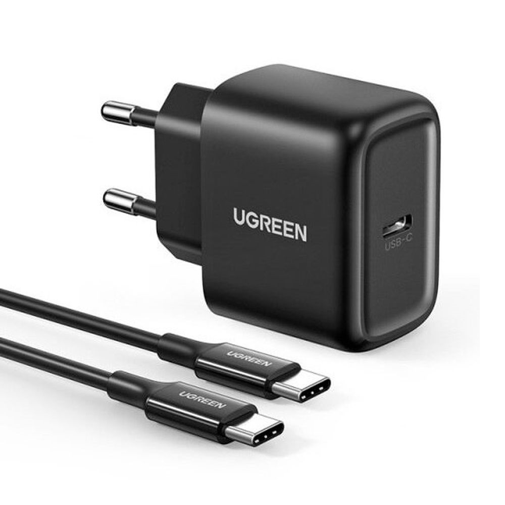 UGREEN Wall Charger 25W with Cable Type-C CD250, Black - Image 2
