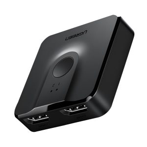 UGREEN Switcher Bi-Directional 2in1 2*HDMI 4K 30Hz or 1*HDMI 4K 30Hz to 1*HDMI 4K 30Hz or 2*HDMI 4K 30Hz CM217, Black