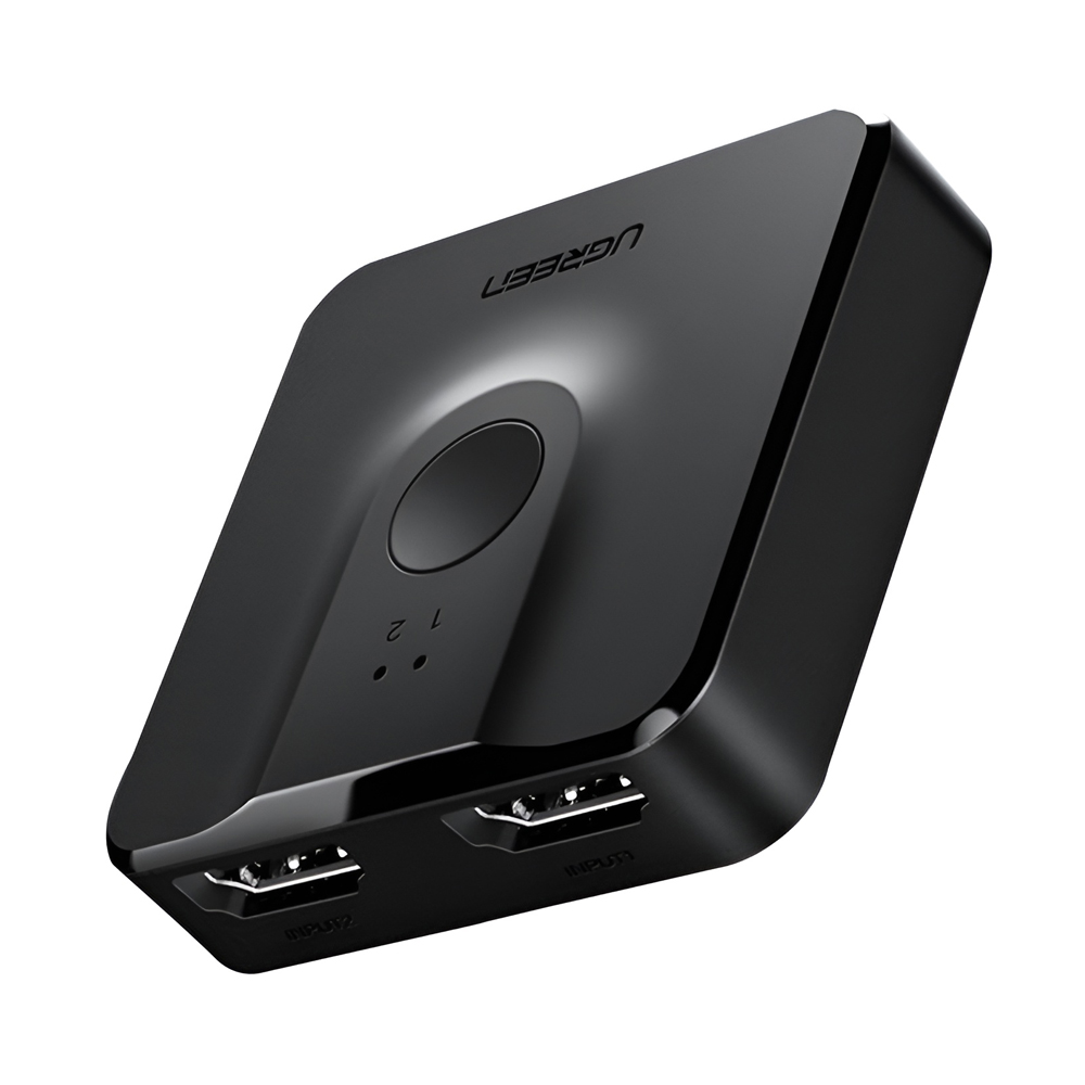 UGREEN Switcher Bi-Directional 2in1 2*HDMI 4K 30Hz or 1*HDMI 4K 30Hz to 1*HDMI 4K 30Hz or 2*HDMI 4K 30Hz CM217, Black