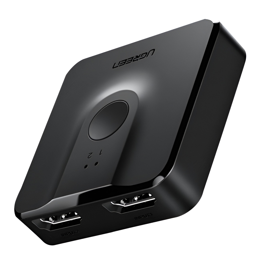 UGREEN 2in1 Switch/Splitter bidirectional 2*HDMI to 1*HDMI or 2*HDMI to 1*HDMI 4K@60Hz 2K@144Hz CM217, Black - Image 2