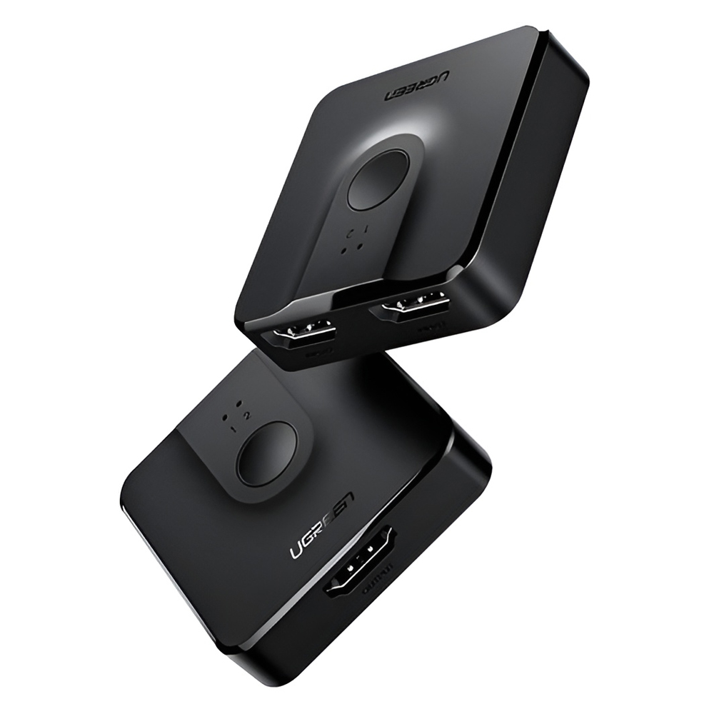 UGREEN 2in1 Switch/Splitter bidirectional 2*HDMI to 1*HDMI or 2*HDMI to 1*HDMI 4K@60Hz 2K@144Hz CM217, Black - Image 3