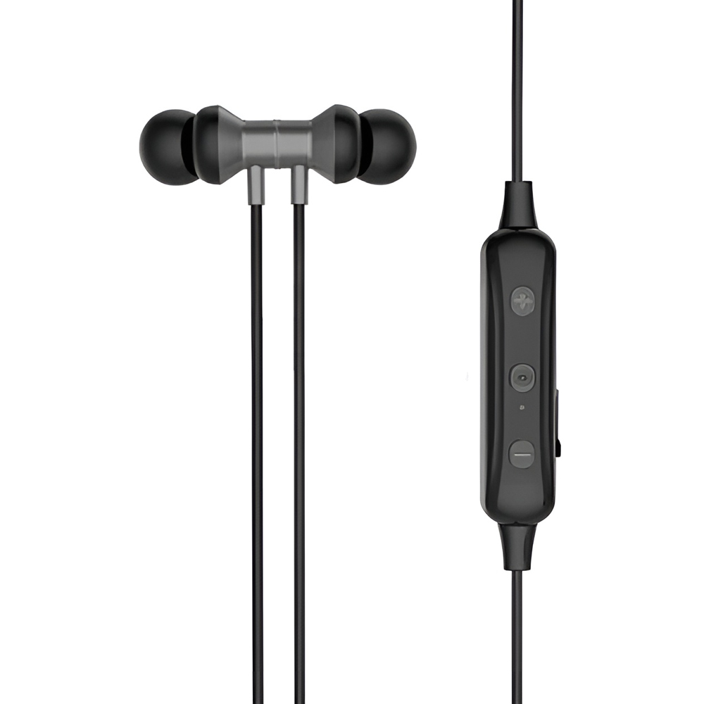 Hoco Earphones Plus Exquisite Sports Bluetooth ES13, Black - Image 3