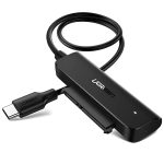 UGREEN Adapter Type-C 3.1 to 2.5" SATA III, Support UASP, S.M.A.R.T, TRIM, up to 5Gbps, 50cm CM321, Black