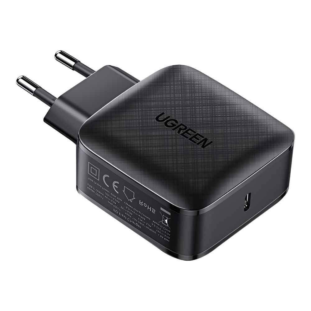 UGREEN GaN Quick Charger 1xType-C 65W, Black - Image 2