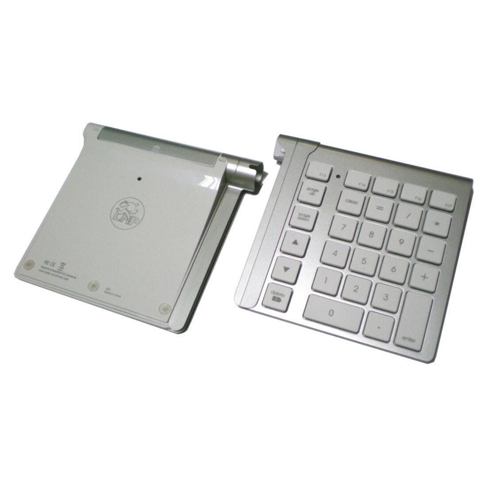 LMP Bluetooth Keypad, 28 keys, standalone and connectable with Apple wireless keyboard, OS X - Image 2