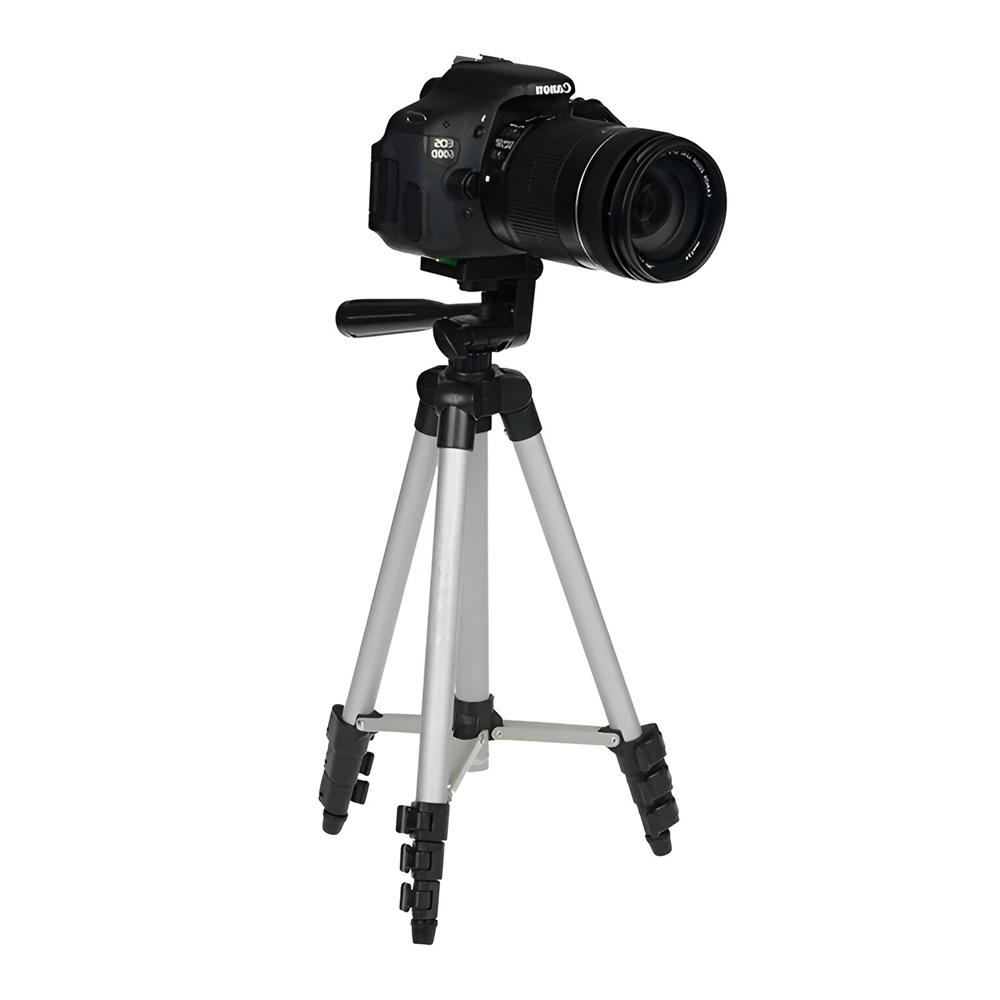 Tripod Photography Aluminum 106cm (Supports Digital Cameras), Black - Image 2