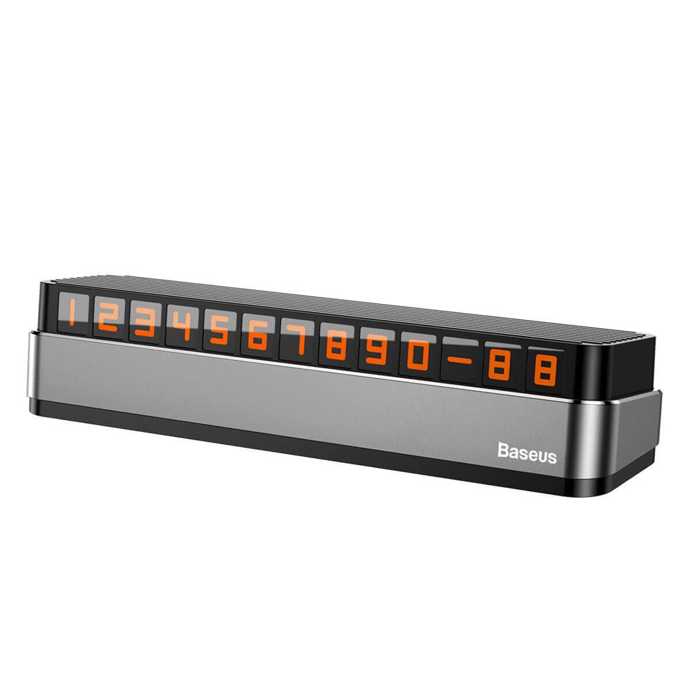 Baseus Temporary Parking Number, Gray