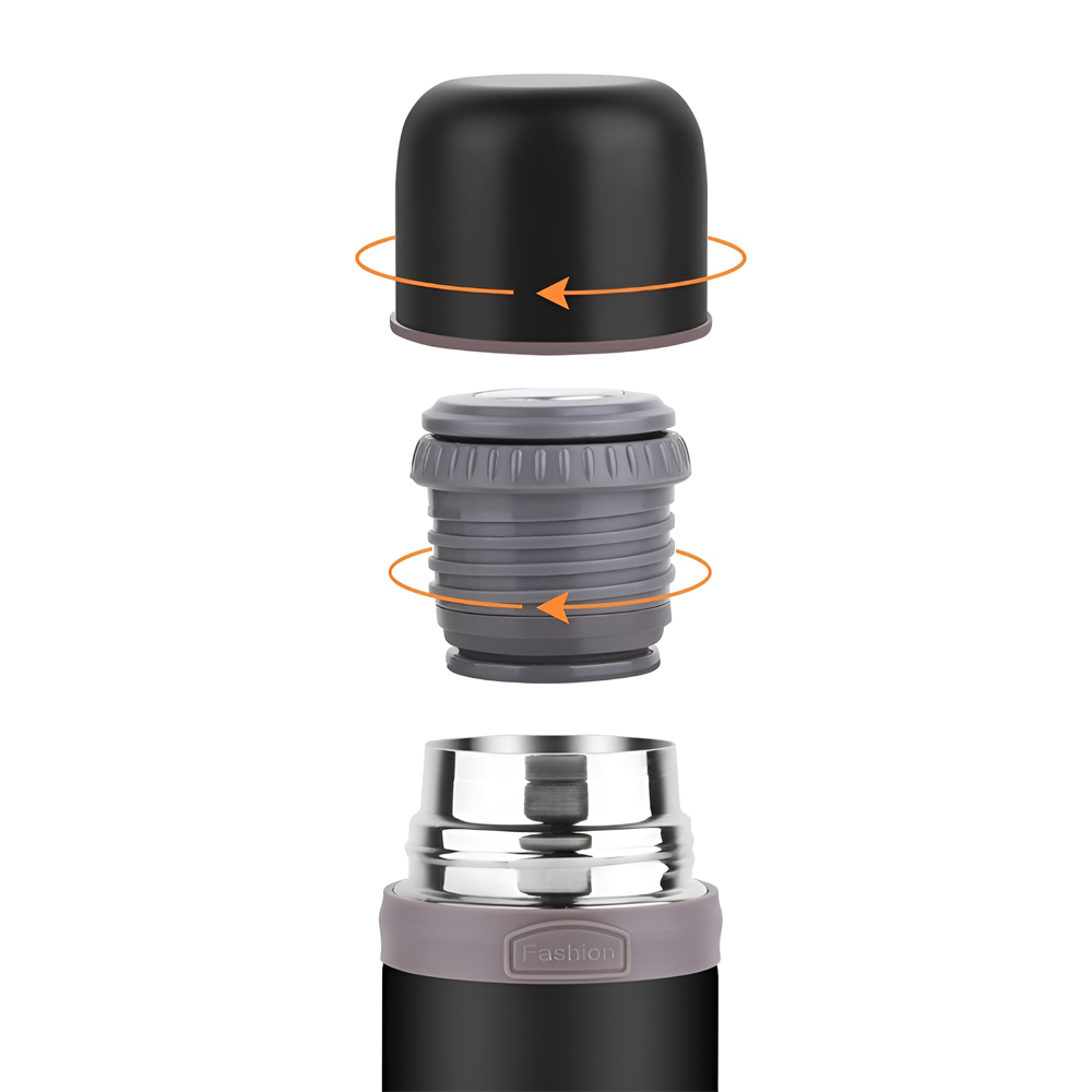 Aichiw Thermos AI-D71A 500 ML, Black - Image 2
