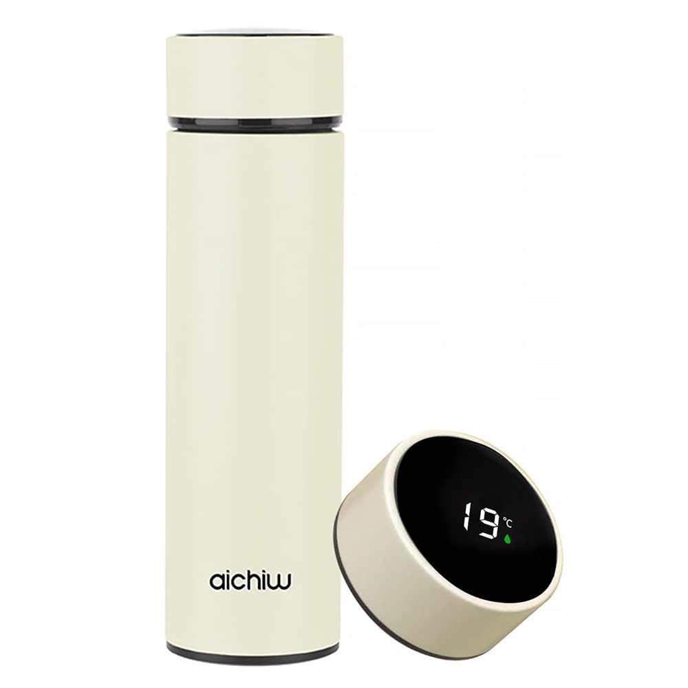 Aichiw Thermos LED with infuse system AI-HW808 450 ML, White