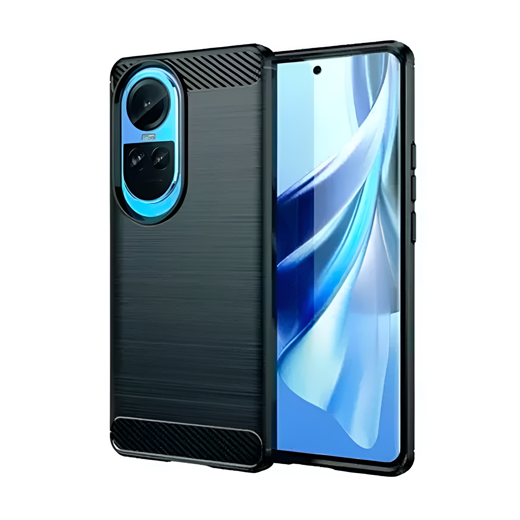 OPPO Reno 10 TPU Protective Case, Black