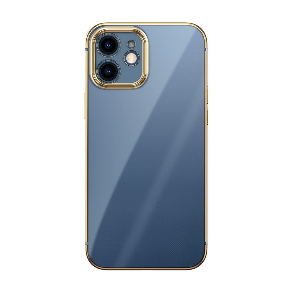 Baseus Case TPU Shining (Anti-fall) iPhone 12 (2020), Gold - Image 2