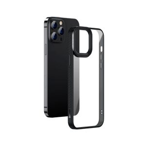Baseus Case Crystal Phone iPhone 13 Pro, Black