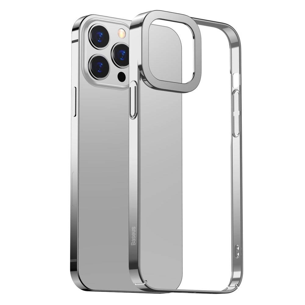 Baseus Case Glitter Phone iPhone 13 Pro, Silver