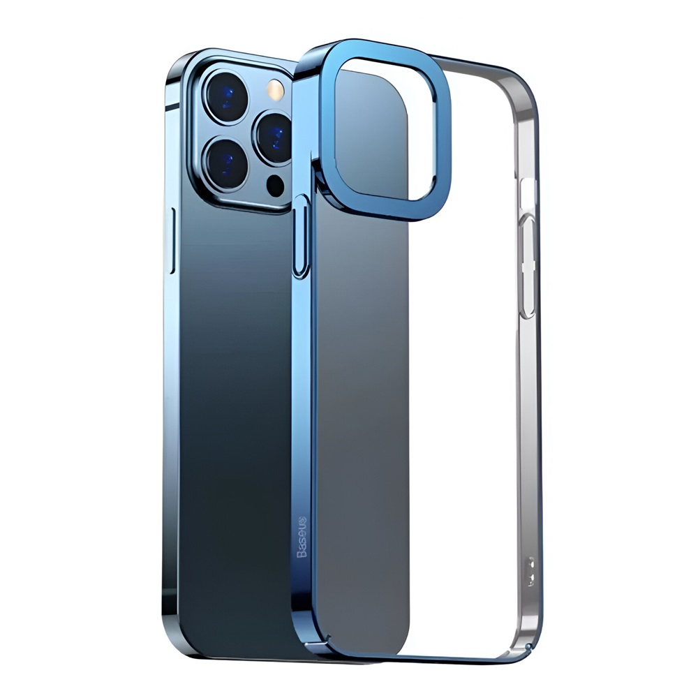 Baseus Case Glitter Phone iPhone 13 Pro Max, Blue