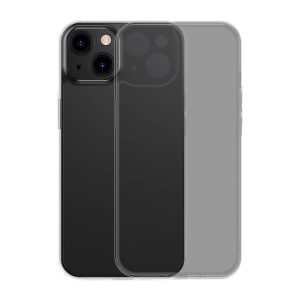 Baseus Frosted Glass Protective Case For iPhone 13, Black