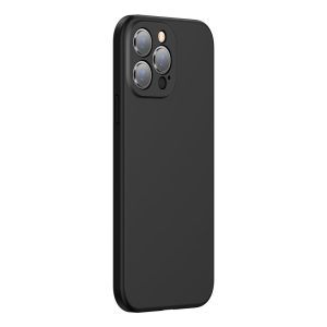 Baseus Case Liquid Silica Gel Protective iPhone 13 Pro, Black