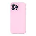 Baseus Case Liquid Silica Gel Protective iPhone 13 Pro Max, Pink