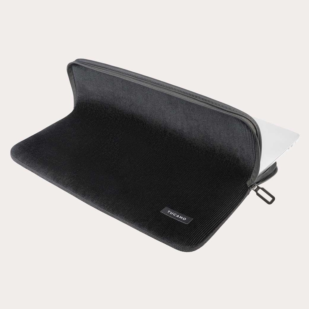 Tucano Sleeve Velluto up to 14.0'', Black - Image 3