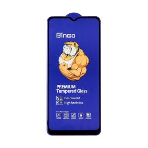 Bingo Diamond Glass HD+ Full Glue Samsung A02s/A02/A12/A03s/M12/A03/A03 Core/A04/A04S/A04e, Black