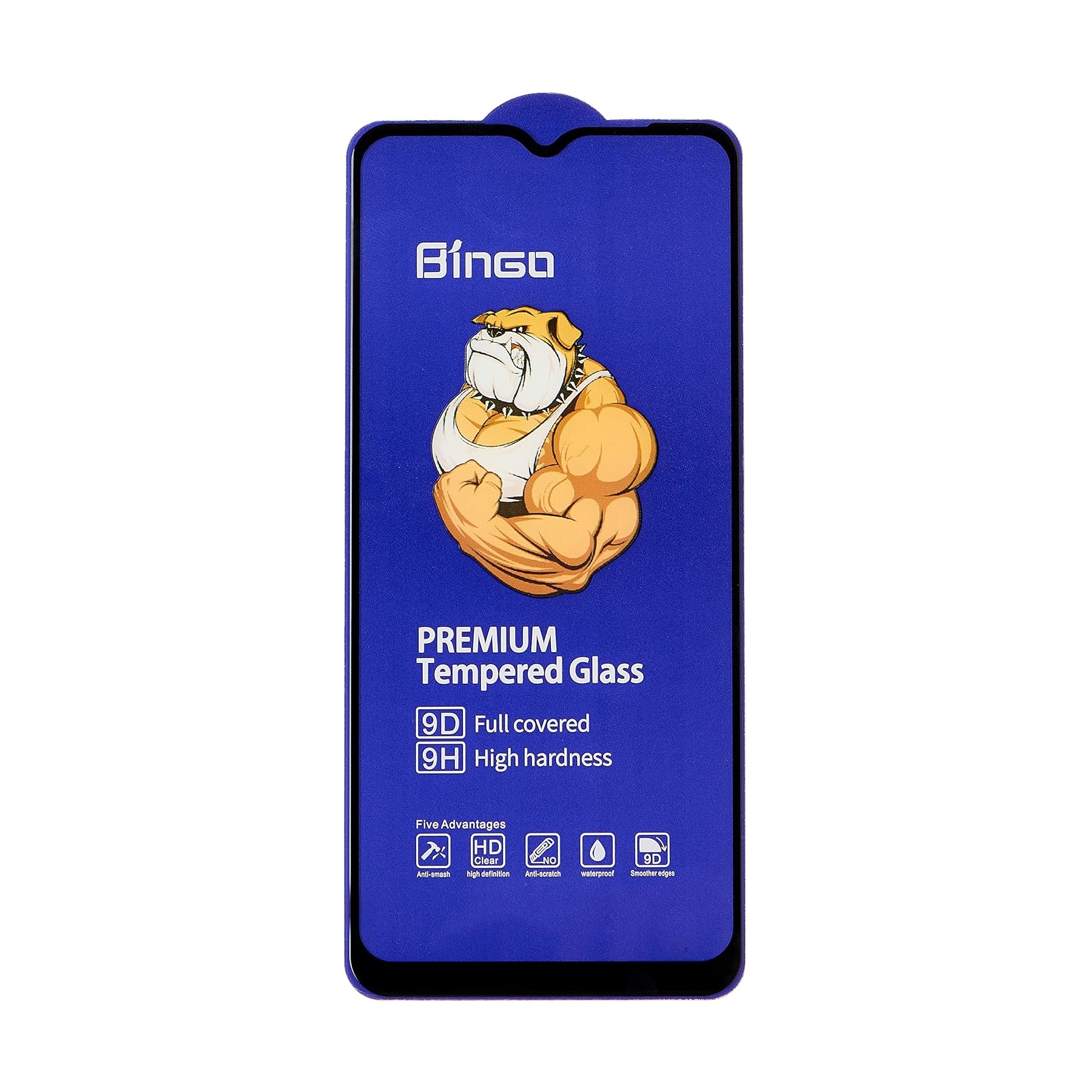 Bingo Diamond Glass HD+ Full Glue Samsung A13, Black