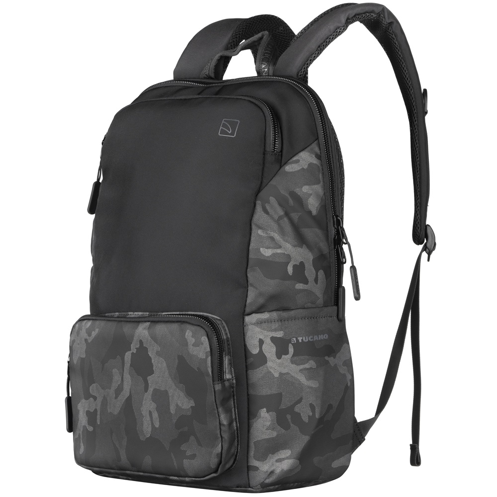 Tucano Backpack Terras Camouflage 15.6", Grey - Image 3