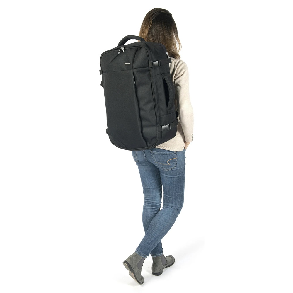 Tucano Travel Backpack Tugo L 17.3", Black - Image 3