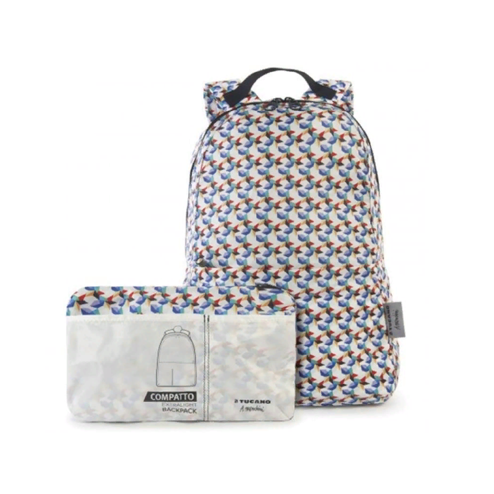 Tucano Travel Backpack Packable Compatto Mendini, Collorful - Image 3