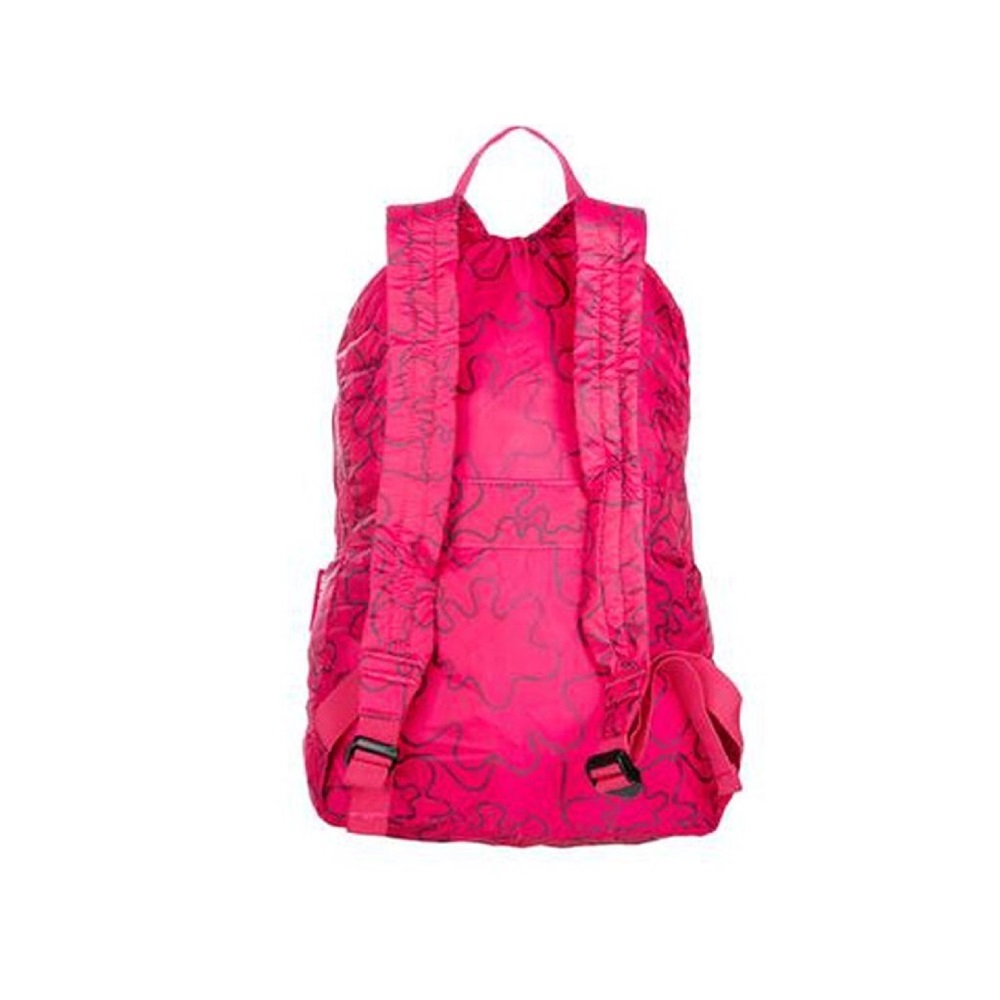 Tucano Travel Backpack Packable Compatto Mendini, Fuchsia - Image 3