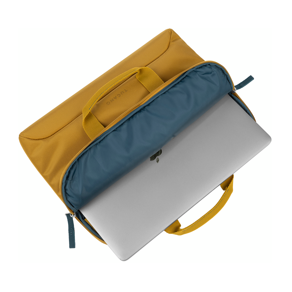 Tucano Bag Smilza Superslim 15.6", Mustard - Image 3