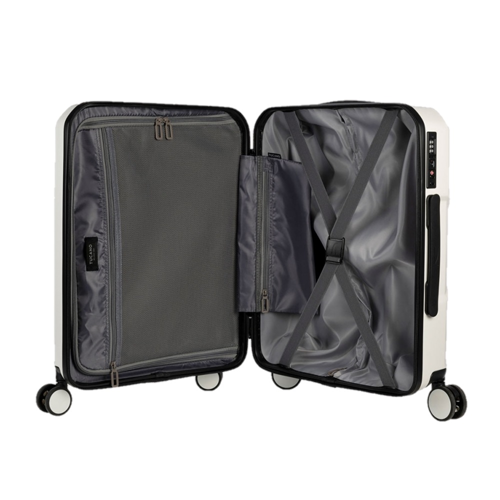Tucano Travel Trolley Iron Rigid S (40L), White - Image 3