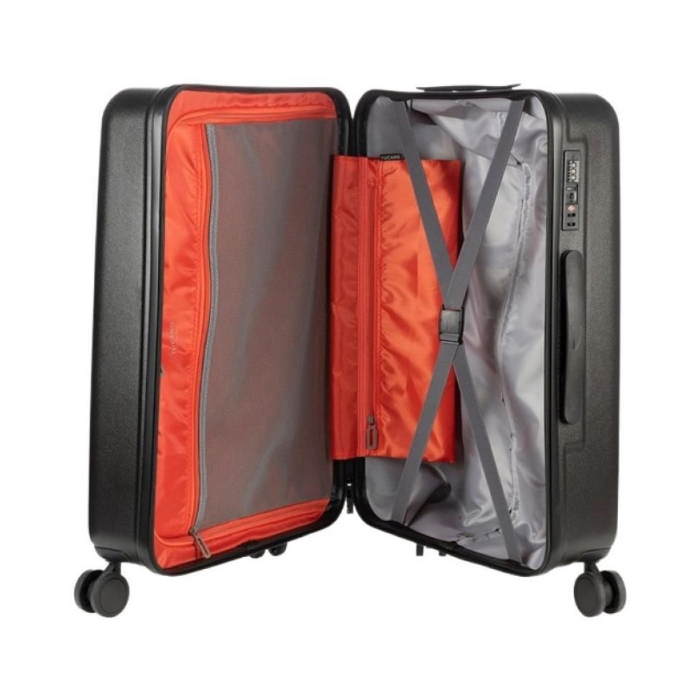 Tucano Travel Trolley Ted Rigid M (62L), Black - Image 3